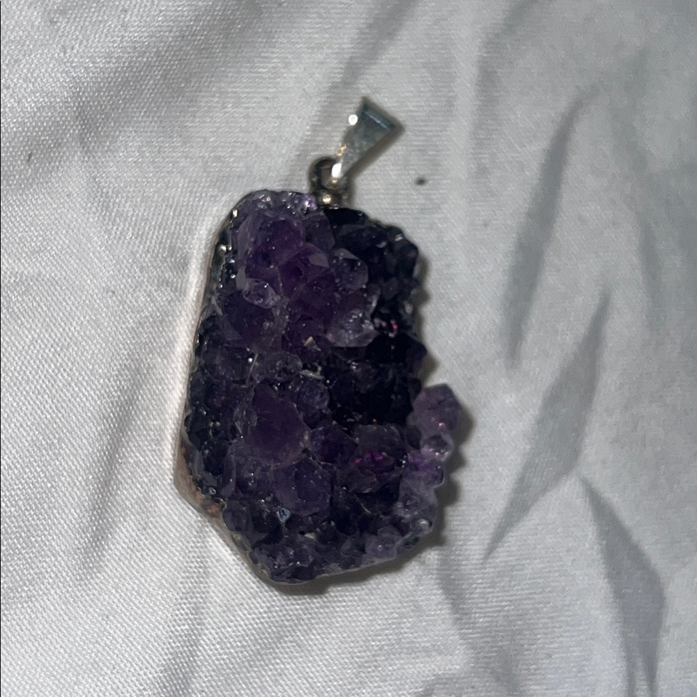 Amethyst Pendant Necklace